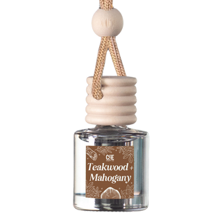 Teakwood + Mahogany Scented Car Freshener