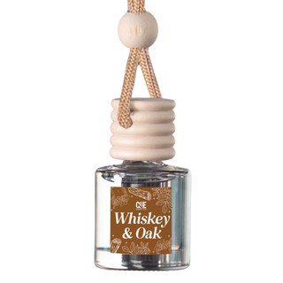 Whiskey & Oak Scented Car Freshener
