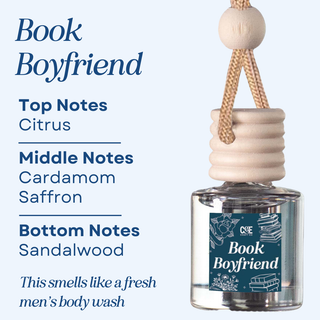 Bookish Scented Car Freshener - Long Lasting - Air Car Diffuser