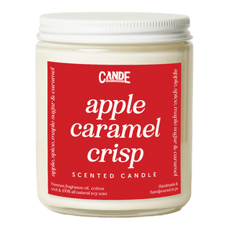 Apple Caramel Crisp Scented Candle