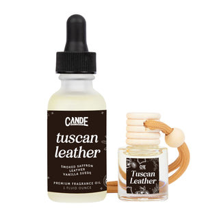 Tuscan Leather Scented Car Freshener