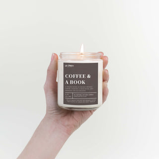 Coffee & A Book Scented Candle