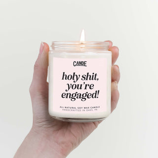 Holy Shit You're Engaged Candle