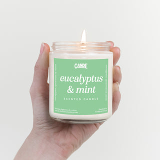Eucalyptus & Mint Scented Candle