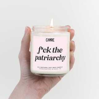F*ck the Patriarchy Candle