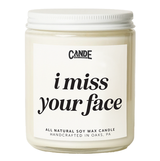 I Miss Your Face Candle