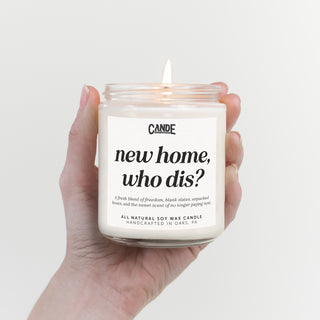 New Home Who Dis? Candle