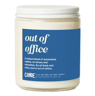 Out of Office Candle