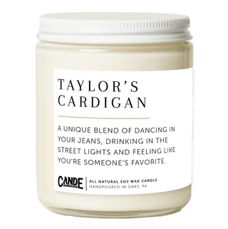 Taylor's Cardigan Candle