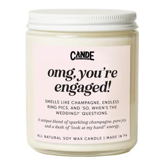 Omg! You're Engaged Candle