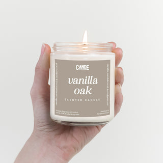 Vanilla Oak Scented Candle