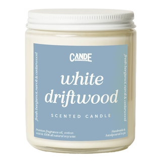 White Driftwood Scented Candle