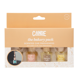 Bakery 4 Pack Scented Car Fresheners Bundle