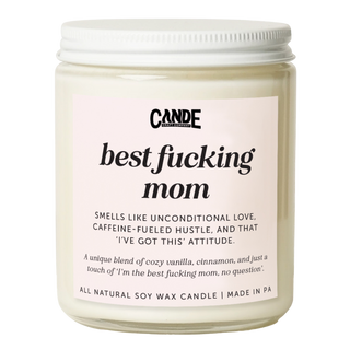 Best Fucking Mom Candle