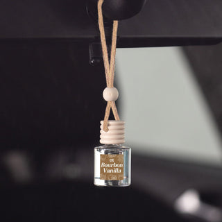 Bourbon Vanilla Scented Car Freshener Vehicle Air Fresheners CE Craft