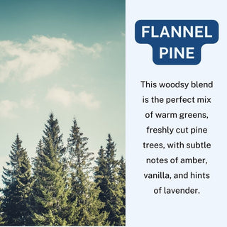 Flannel Pine Scented Car Freshener Vehicle Air Fresheners CE Craft