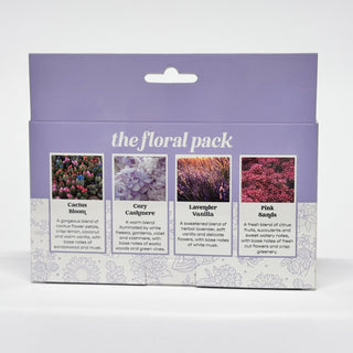 Floral Scents 4 Pack Scented Car Fresheners Bundle Vehicle Air Fresheners CE Craft