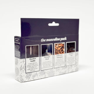 Masculine Scents 4 Pack Scented Car Fresheners Bundle Vehicle Air Fresheners CE Craft