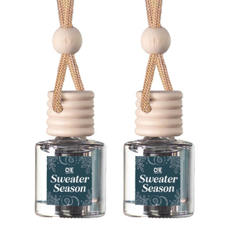 Scented Car Freshener 2 Pack C & E Craft Co Sweater Season