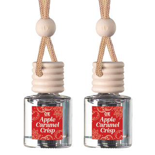 Scented Car Freshener 2 Pack C & E Craft Co Apple Caramel Crisp