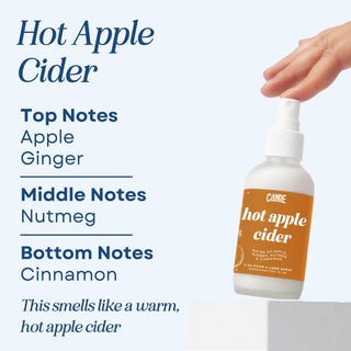 Scented Room & Linen Spray - Designer Fragrance for Home Ambiance Room Spray C & E Craft Co Hot Apple Cider