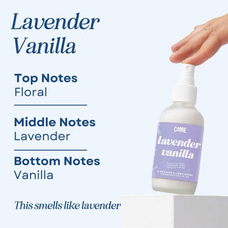 Scented Room & Linen Spray - Designer Fragrance for Home Ambiance Room Spray C & E Craft Co Lavender Vanilla