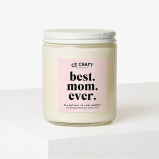 Best Mom Ever Candle Candles CE Craft