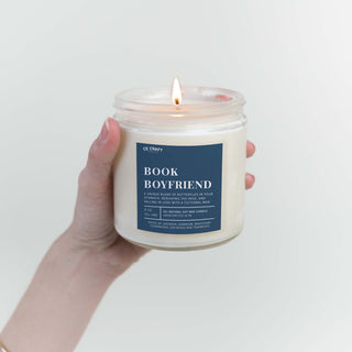 Book Boyfriend Candle Candle CE Craft