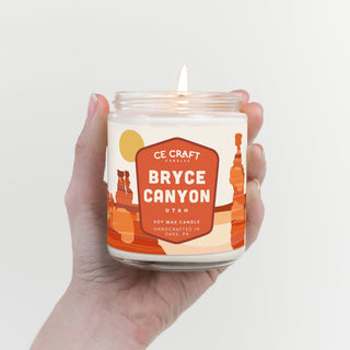Bryce Canyon National Park Candle Candles CE Craft