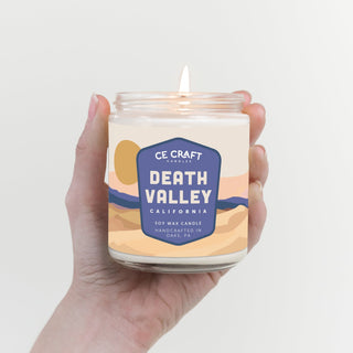 Death Valley National Park Candle Candles CE Craft