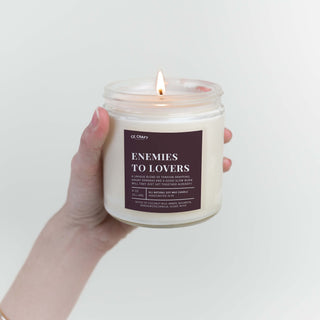 Enemies to Lovers Scented Soy Wax Candle C & E Craft Co
