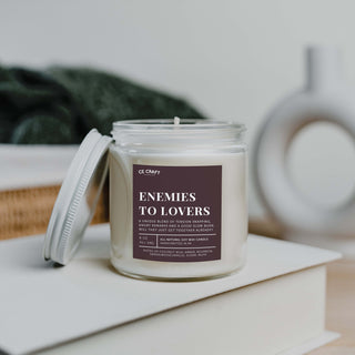Enemies to Lovers Scented Soy Wax Candle C & E Craft Co