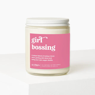 Girl Bossing Candle Candles CE Craft