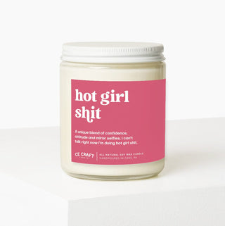 Hot Girl Shit Candle Candles CE Craft