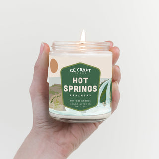 Hot Springs National Park Candle Candles CE Craft