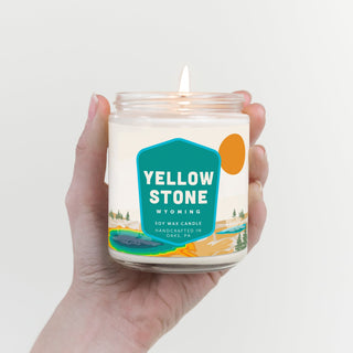 Yellowstone National Park Candle Candles CE Craft