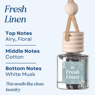Clean 4 Pack Scented Car Fresheners Bundle