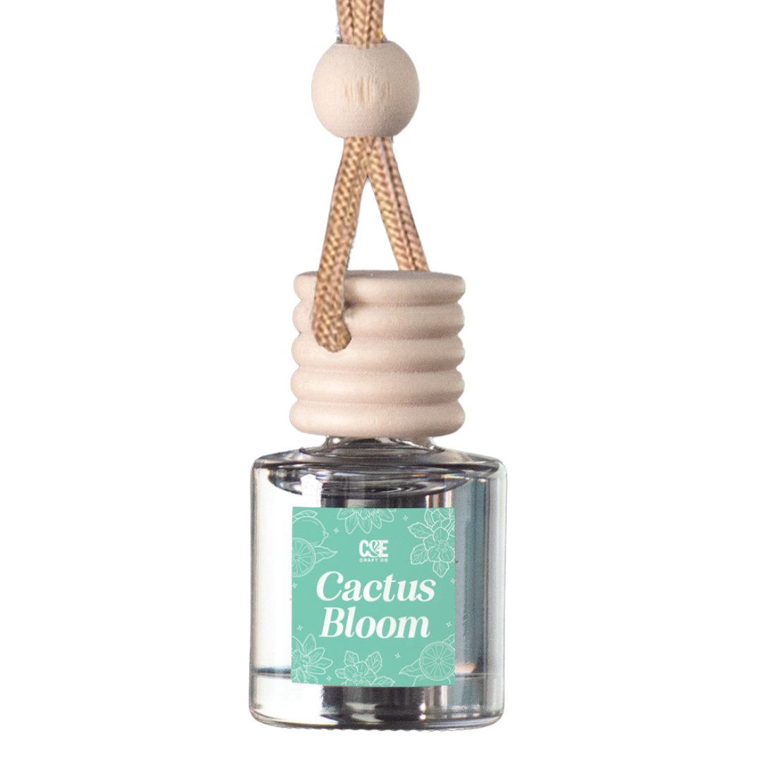 Cactus Bloom Scented Car Freshener