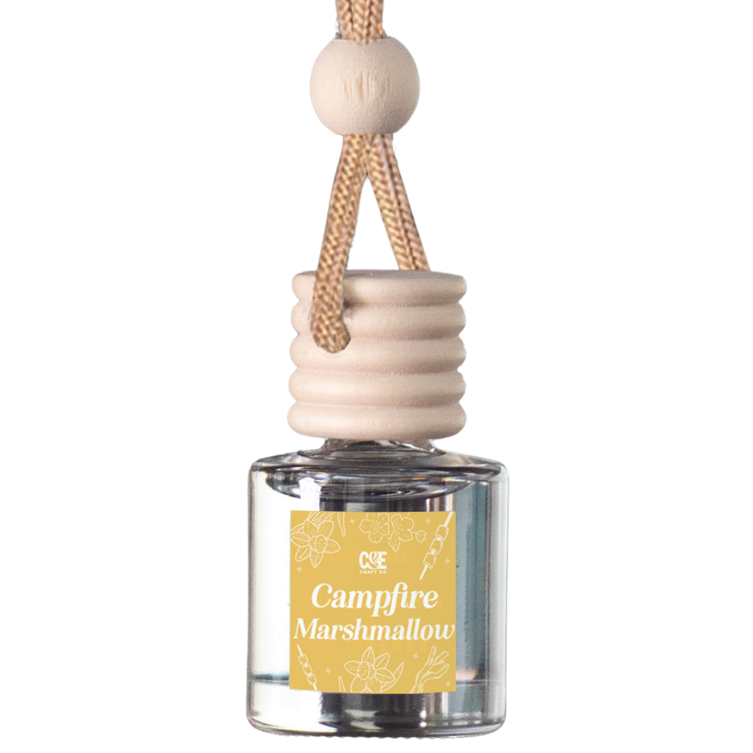 Campfire Marshmallow Scented Car Freshener