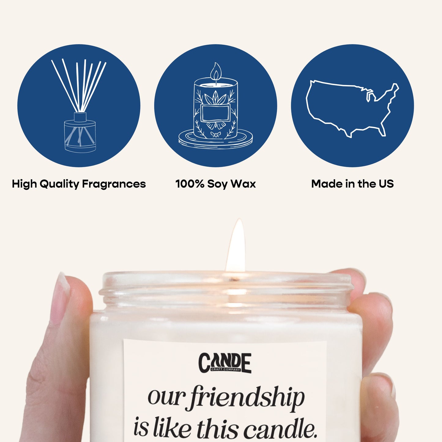 Teakwood + Mahogany Scented Candle