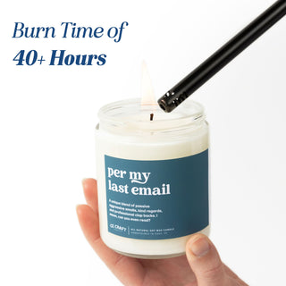 Sage Citrus Scented Candle