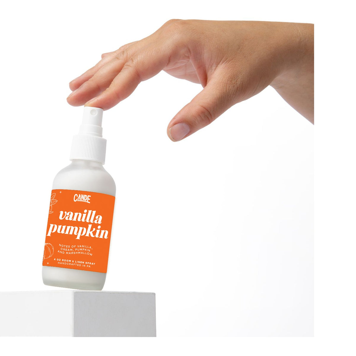 Vanilla Pumpkin 4 oz Room & Linen Spray
