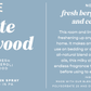 White Driftwood 4 oz Room & Linen Spray label