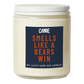 Smells Like a Football Win Scented Candle