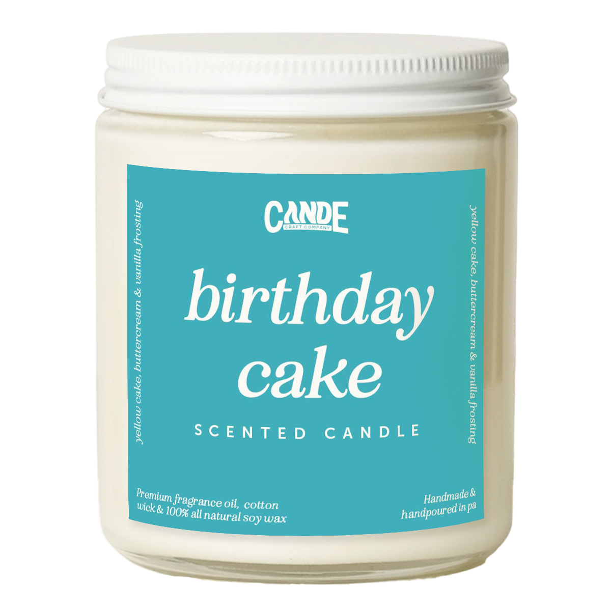 Birthday Cake Scented Candle