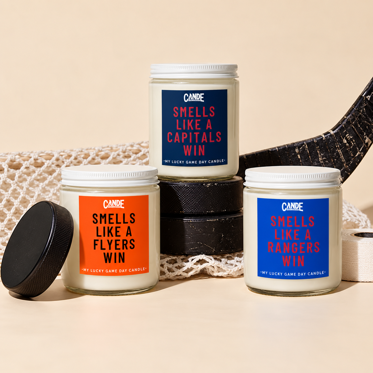 Smells Like a Hockey Win Candle