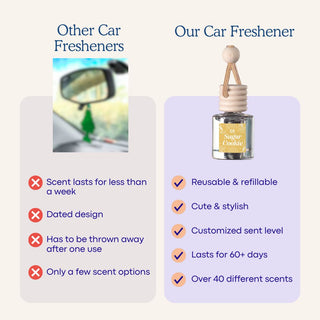 Hot Apple Cider Scented Car Freshener