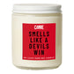 Smells Like a Hockey Win Candle