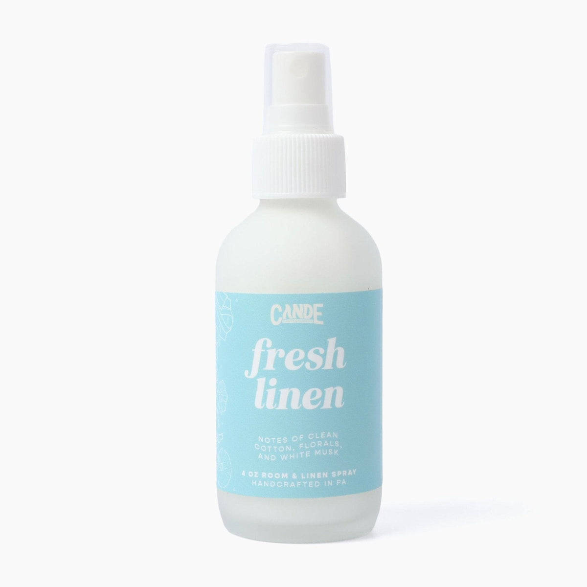 Fresh Linen 4 oz Room & Linen Spray bottle by C&E Craft Co