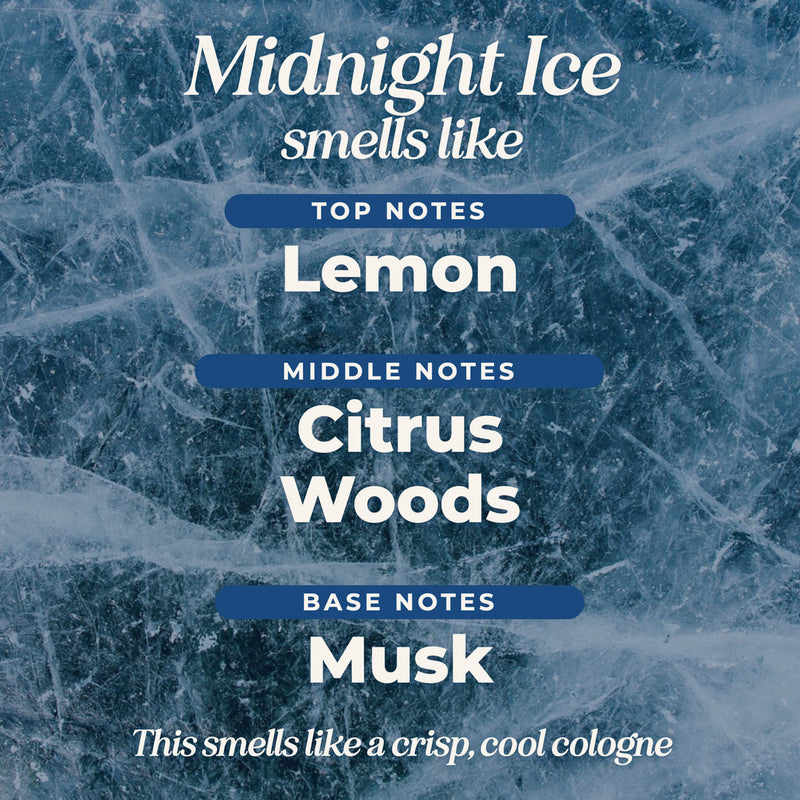 Midnight Ice scent notes: top, middle and base notes
